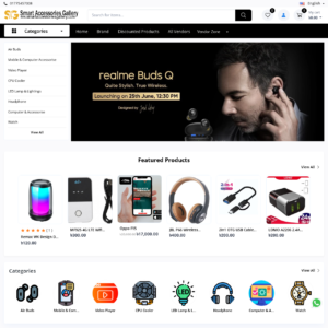 (Ecom-9) Accessories Shop Website Source Code / Script